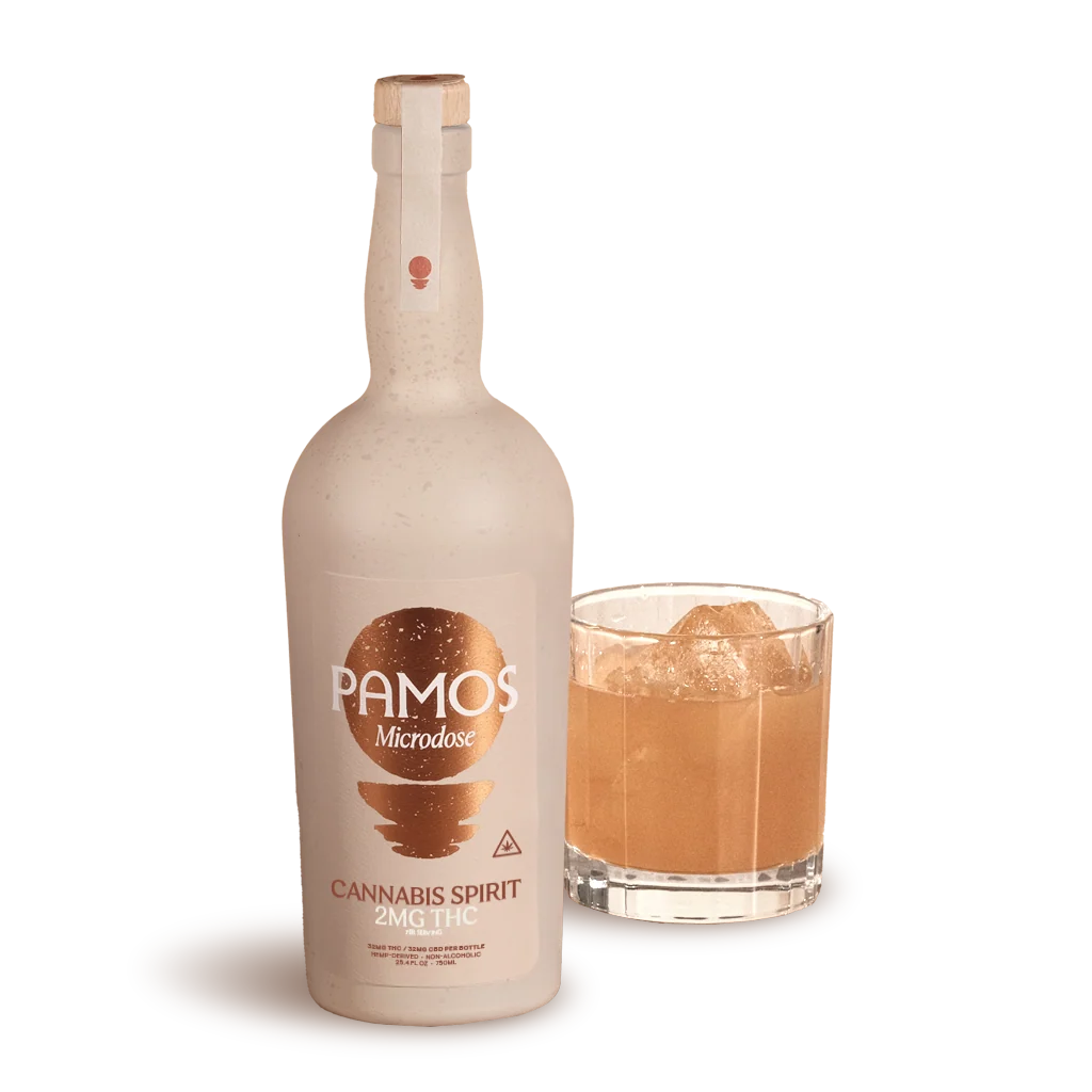 Pamos Microdose Cannabis Infused Non-Alcoholic Spirit - 750ml
