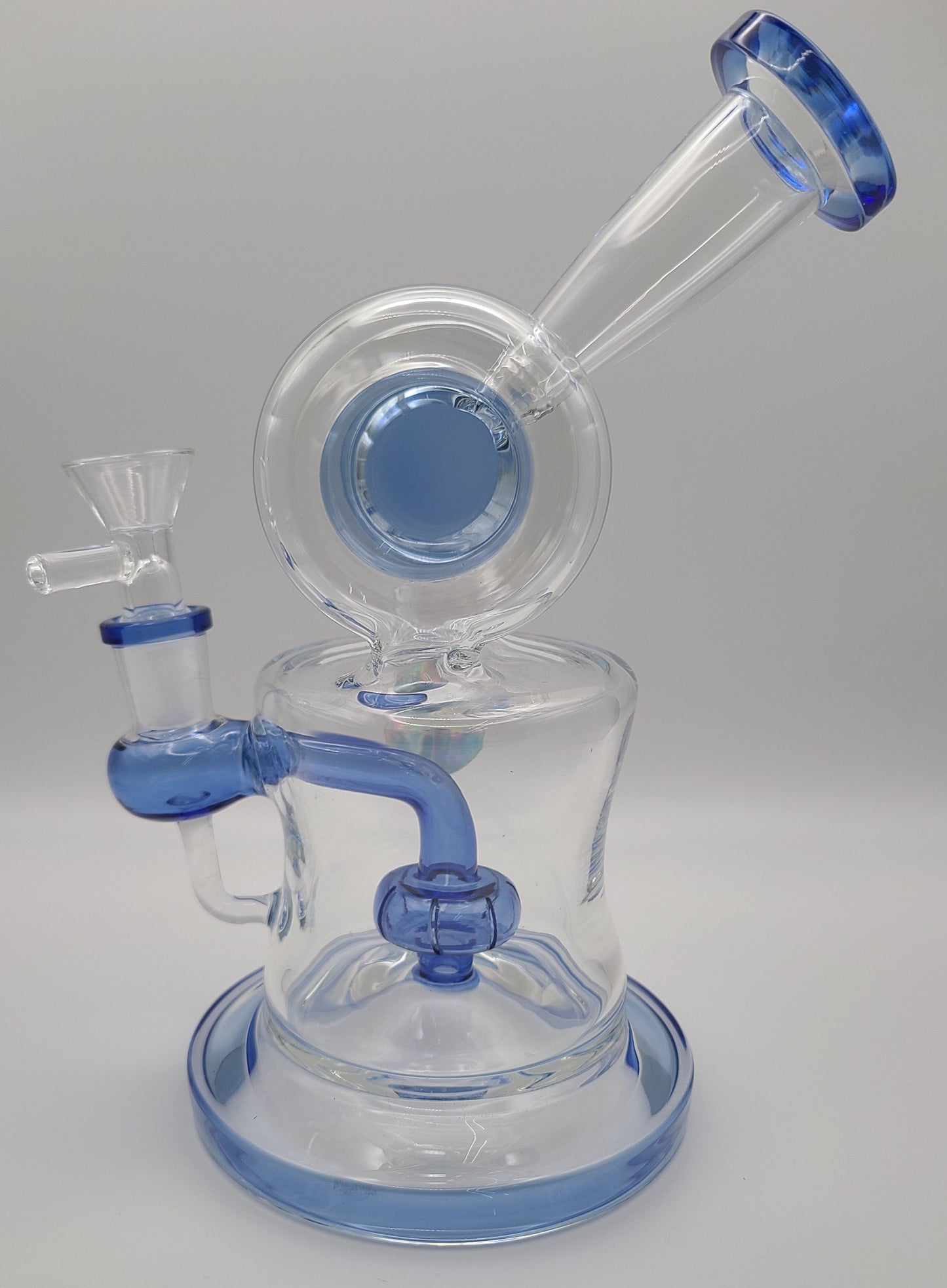 Color Showerhead to Double Disc to Mouthpiece