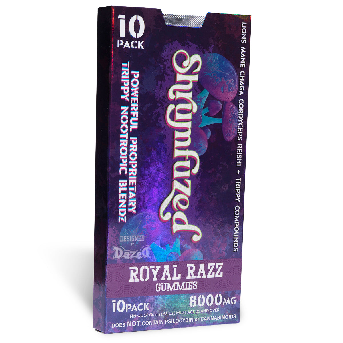 Shrumfuzed 4pk Gummies Royal Razz