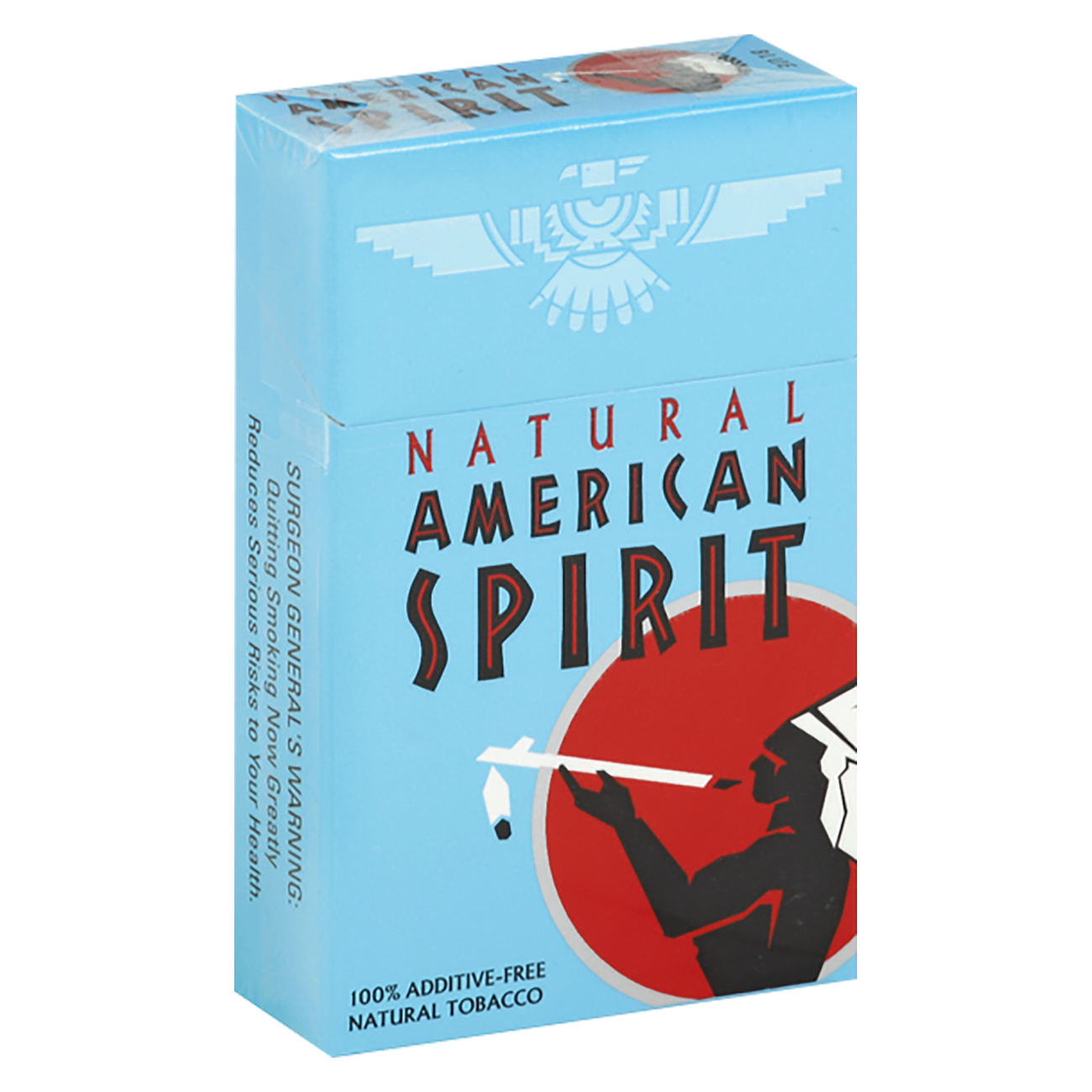 American Spirit Cigarettes - Light Blue - Full Bodied Taste - 20pk