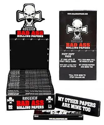 Rollies Bad Ass 1¼ Rolling Papers