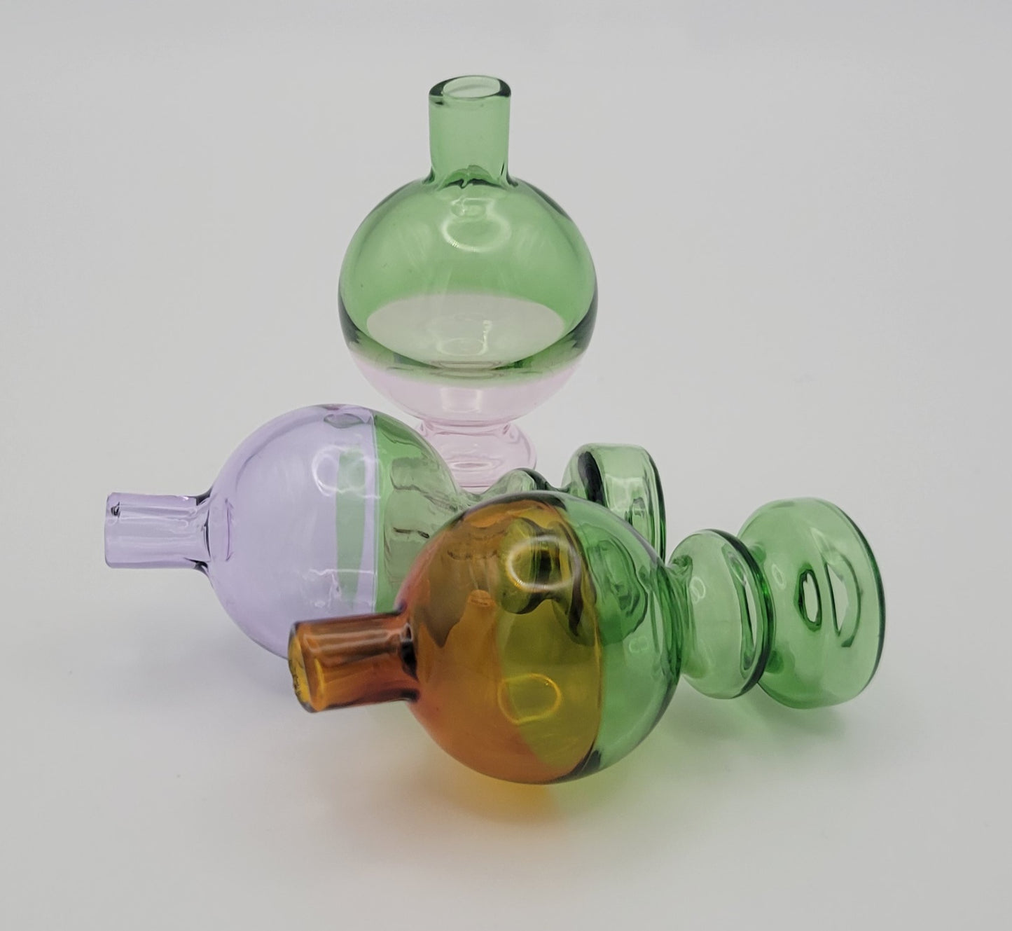 Split Color Bubble Carb Cap