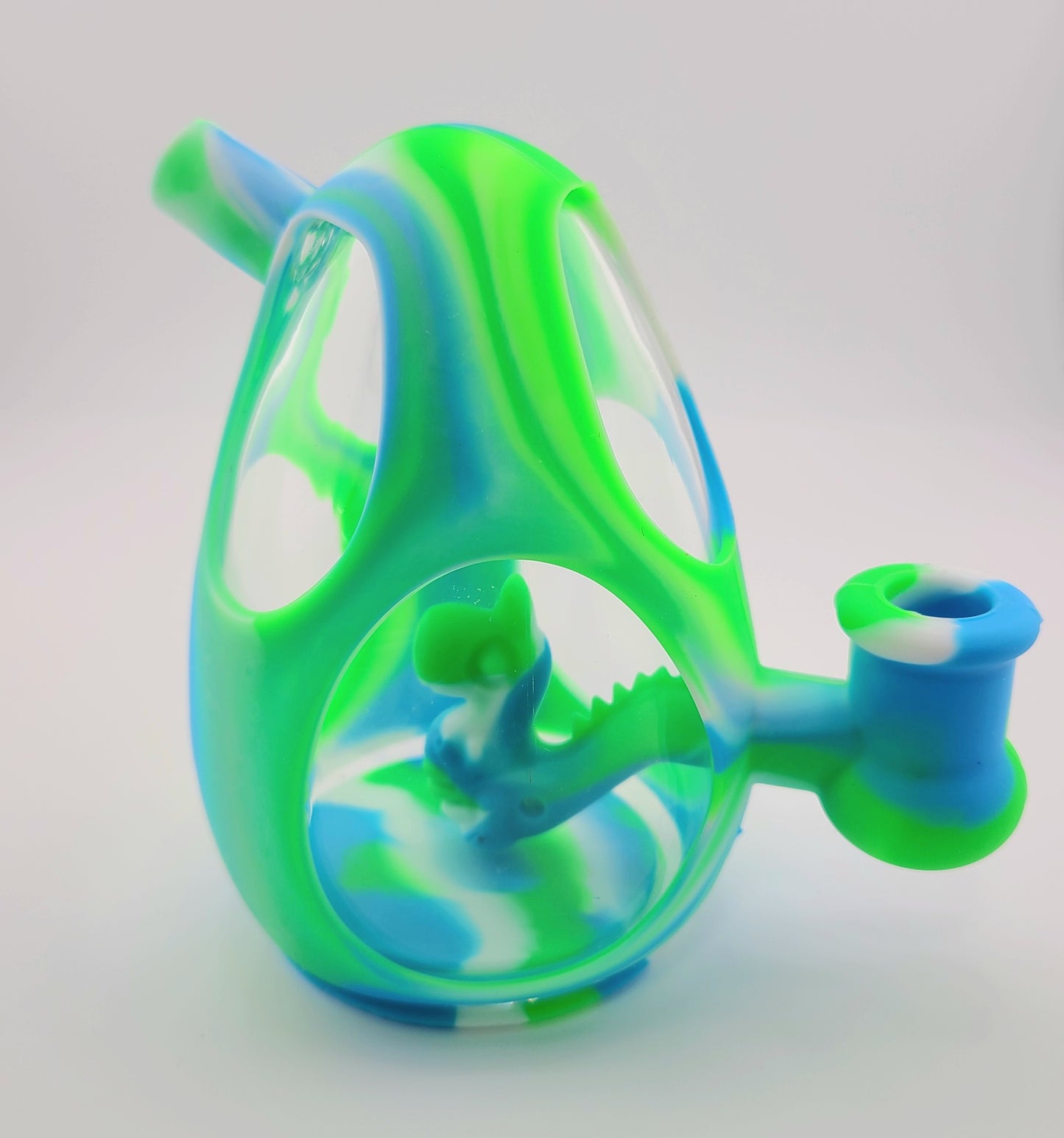 Dino Egg Silicone Water Pipe Rig