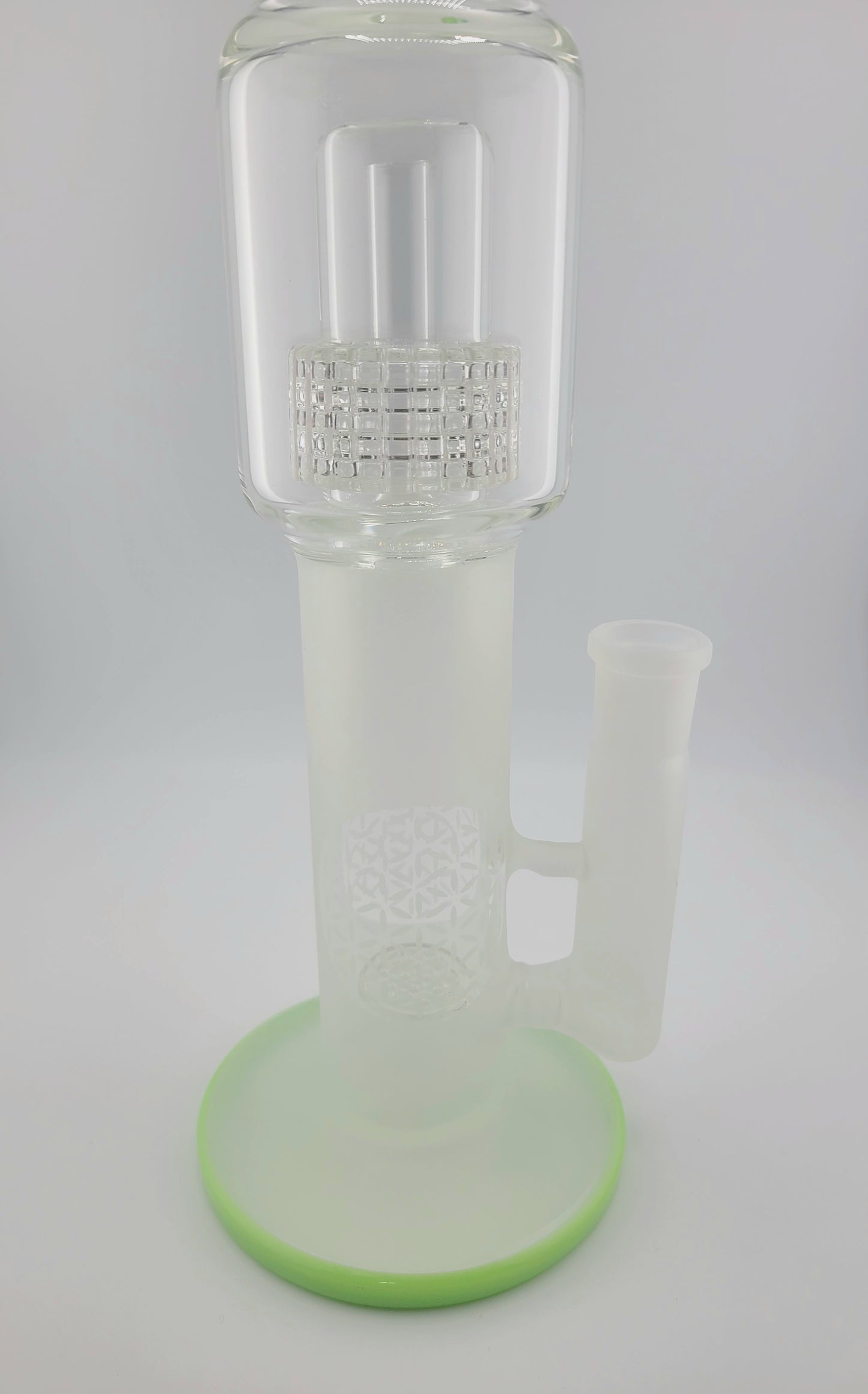 Sandblasted Dbl Perc Straight Tube Rif FOL perc to Matrix