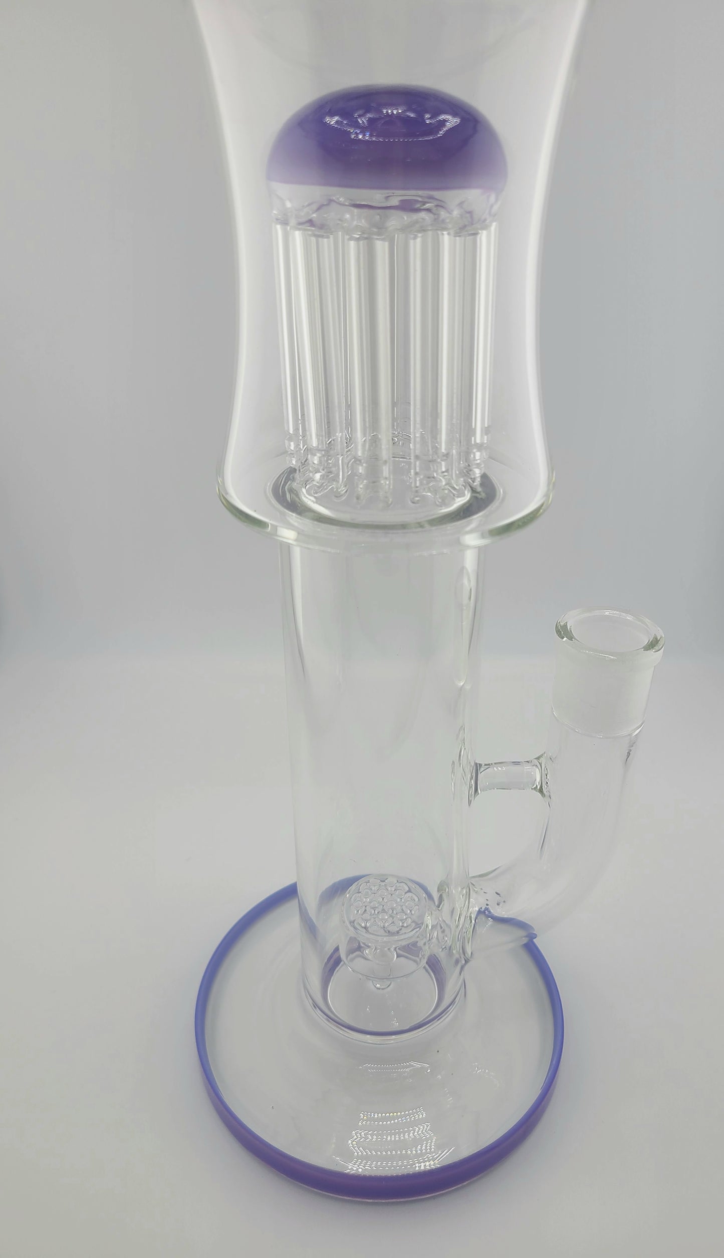 Color Dbl Perc Straight Tube Rig FOL Perc to 12 Arm Tree\JellyFish