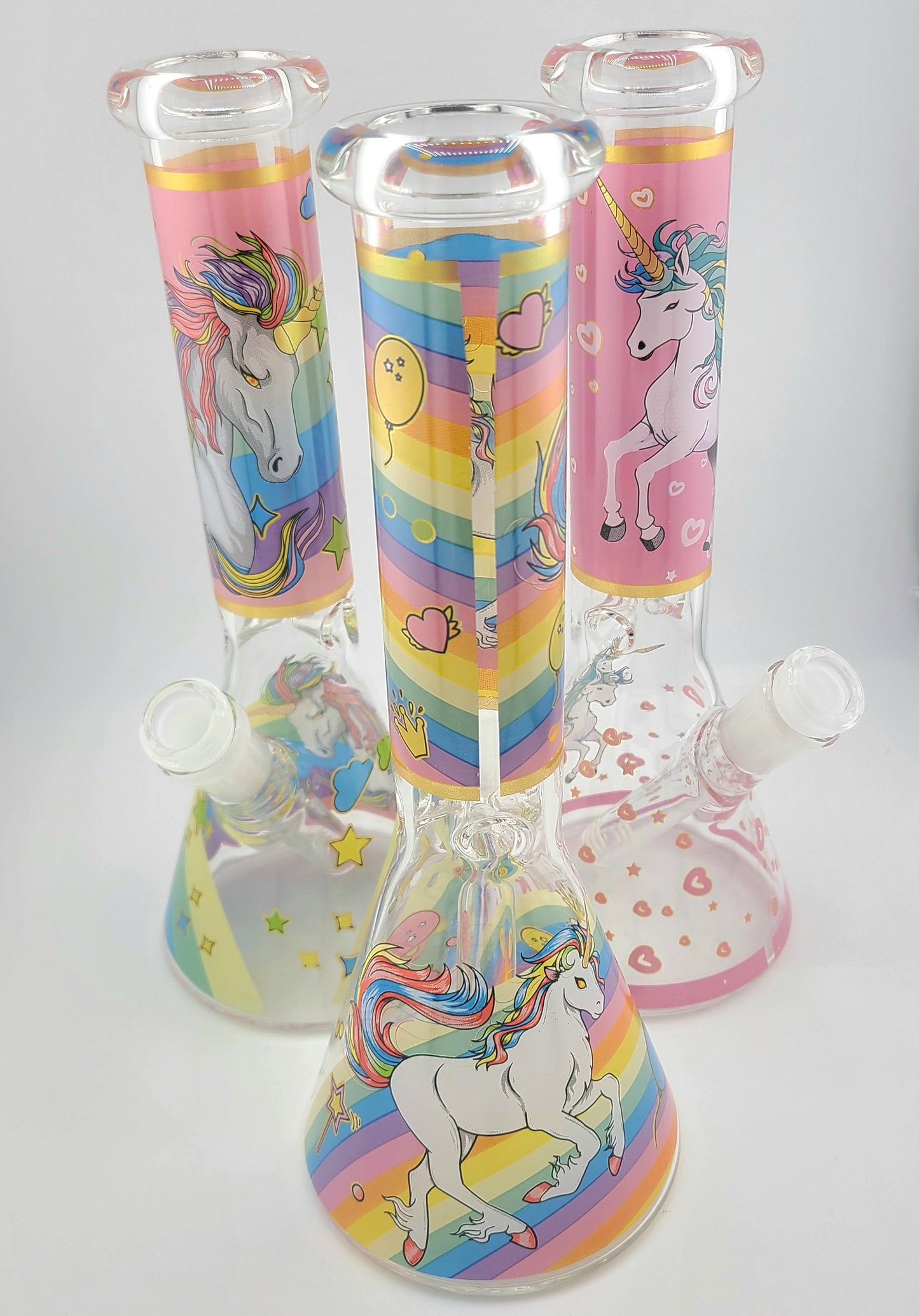Unicorn Print Straigjht Tube Rig