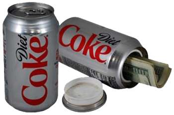 Soda Can Diversion safe - diet coke