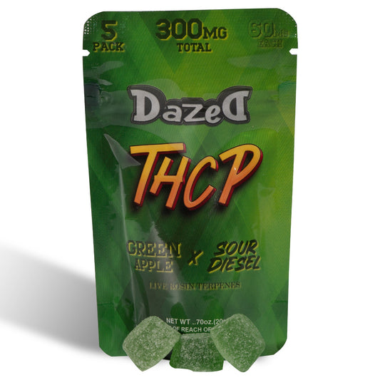 Green Apple X Sour Diesel THCP Gummies - 60mg