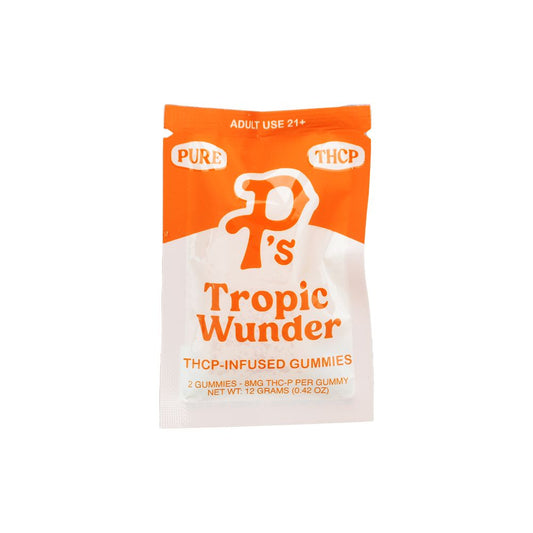 Pushing P's Pure THCP gummies - 2pc -Tropic Wunder<p>Pushing P's Pure THCP gummies - 20mg- 2pc -Tropic Wunder</p>