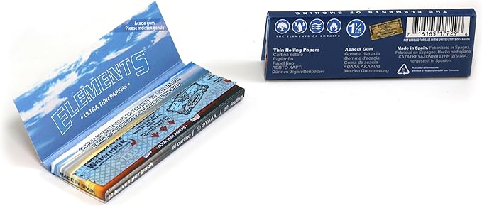 Elements Ultra Thin Rice Papers - 1 1/4