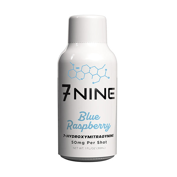 7Nine - 7 hydroxymitragynine - Shot - Blue Raspberry - 50mg