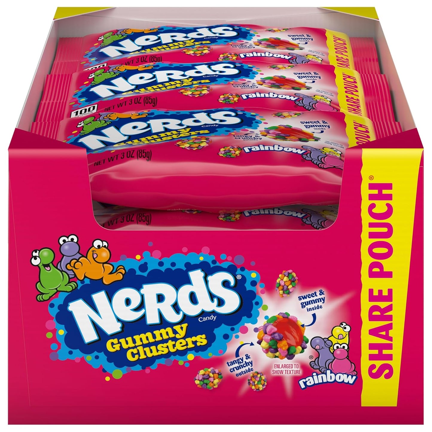Nerds Gummy Cluster - Share Pouch