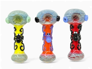 Color Octopus Spoon w Color and Inside Out Fume