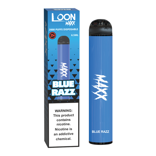 LOON Max 5% Disposable Nicotine Vape - Blue Razz