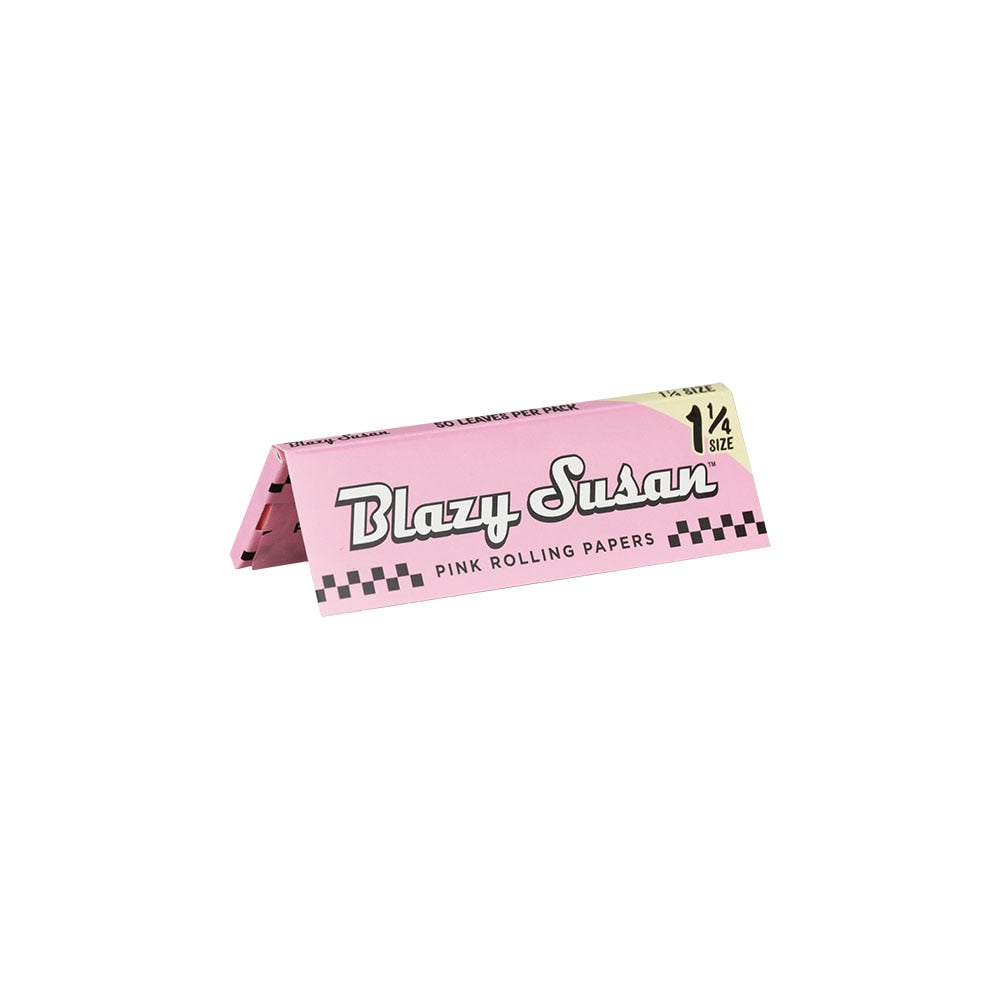 Blazy Susan Pink Rolling Papers - 50pk/1 1/4“