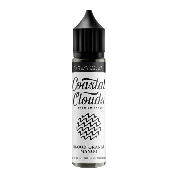 Coastal Clouds .6% 60ml Nicotine Vape Juice - Blood Orange Mango