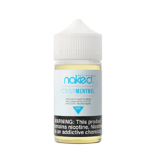 Naked 60ml Nicotine Vape Juice - Crisp Menthol