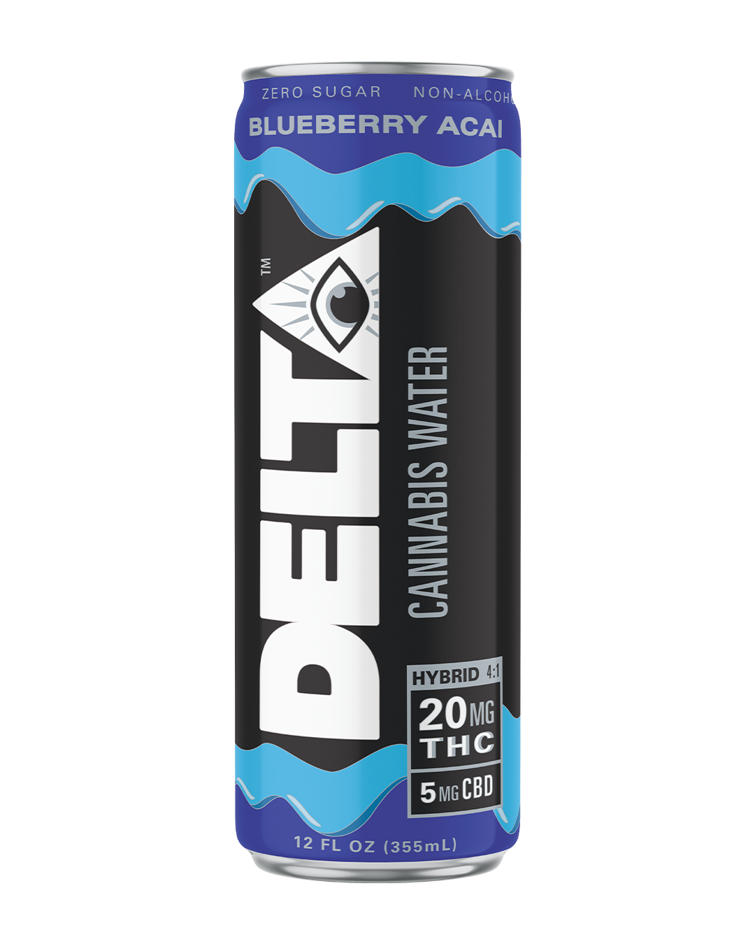 Delta 9 Seltzer 20mg OG Kush BlueBerry Acai