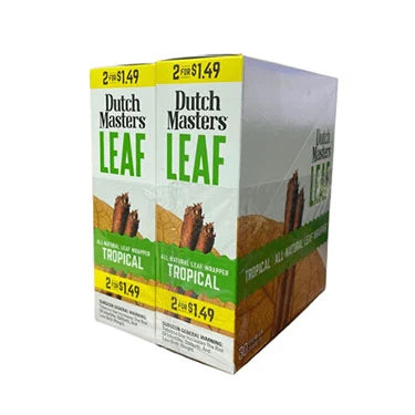 Dutch Master Leaf - 2pk - Tropical