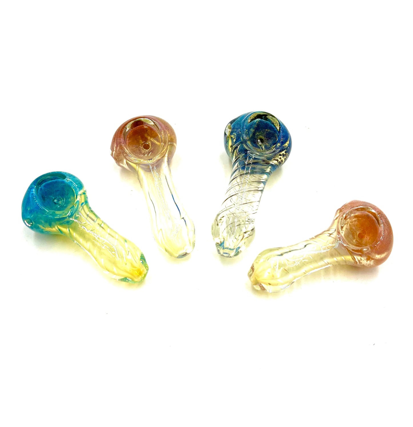 Fumed Spoon w Color Stripe