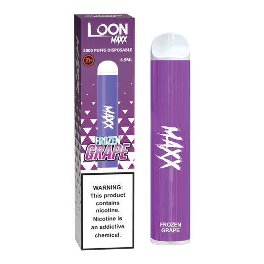 LOON Max 5% Disposable Nicotine Vape - Frozen Grape