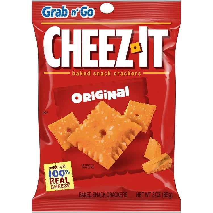 Cheezit Original Snack Crackers - 3oz
