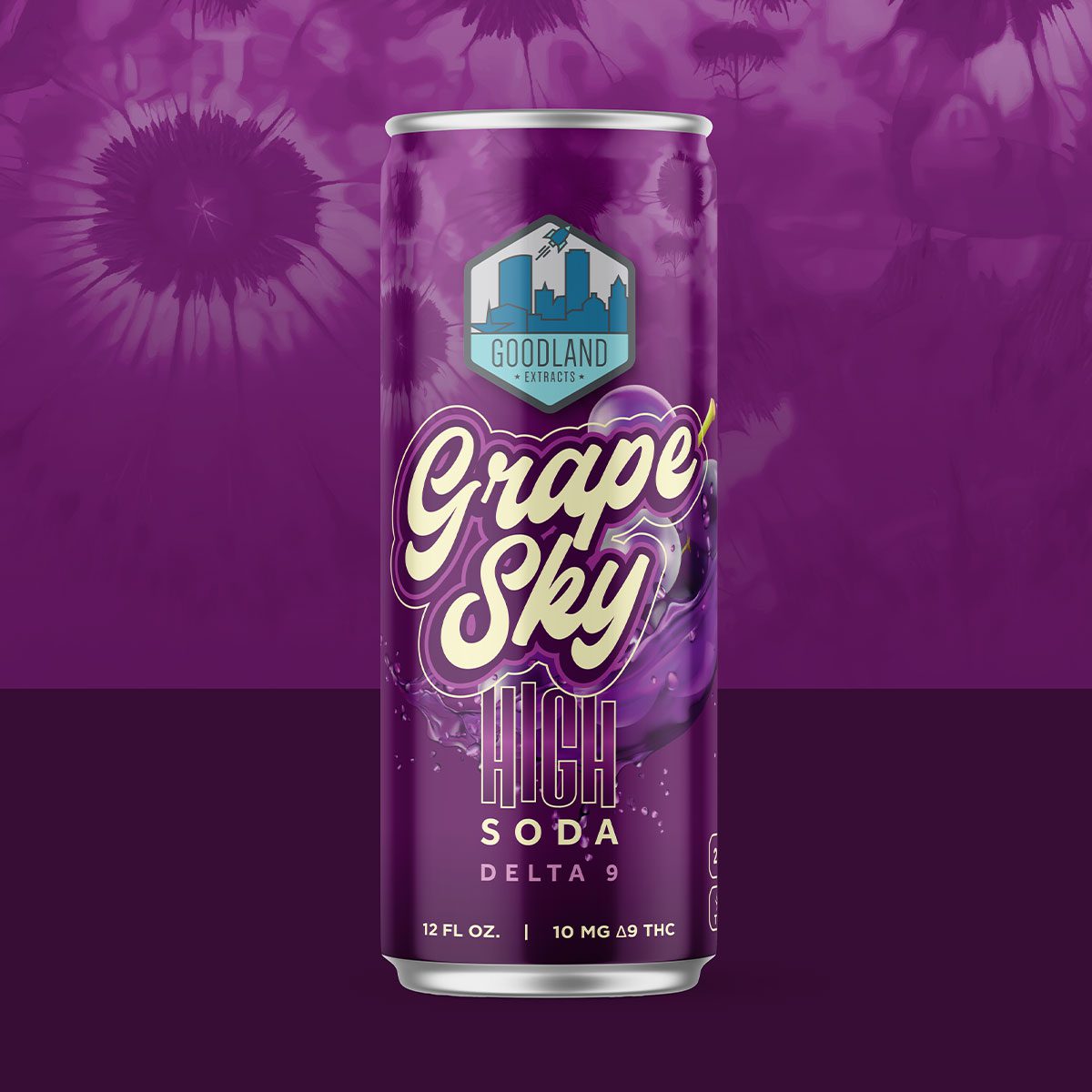 Sky High Delta 9 Grape Soda