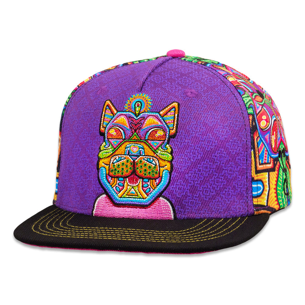 Chris Dyer Dog Purple Snapback Hat L/XL