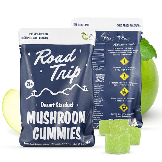 Green Apple - Desert Stardust Magic Mushroom Gummies