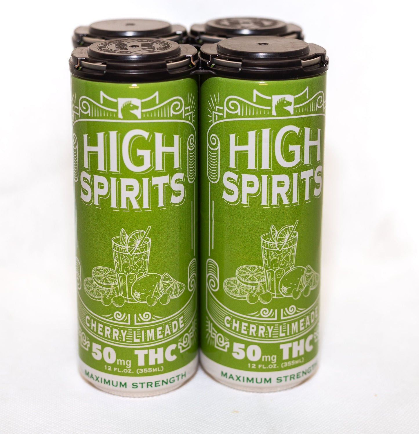 High Spirits Cherry Limeade Seltzer 50mg D9