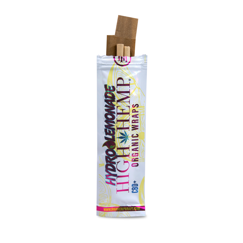 High Hemp Hydro Lemonade Artisanal Hemp Wraps
