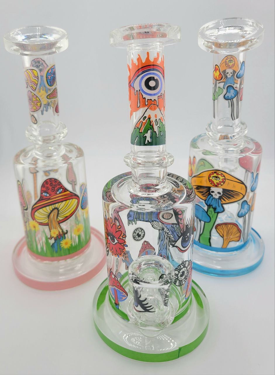 Mushroom Print Showerhead Rig