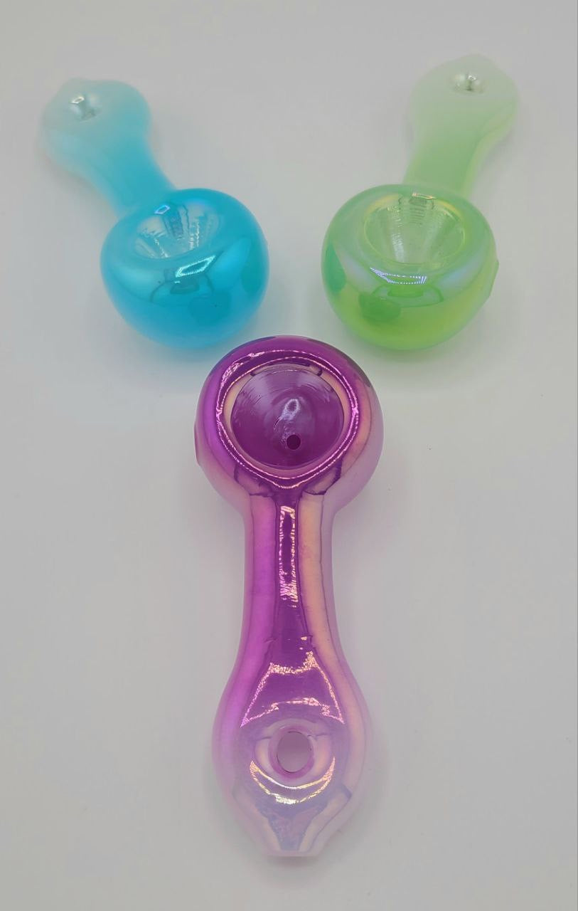 Color Frit Spoon w Donut Mouth