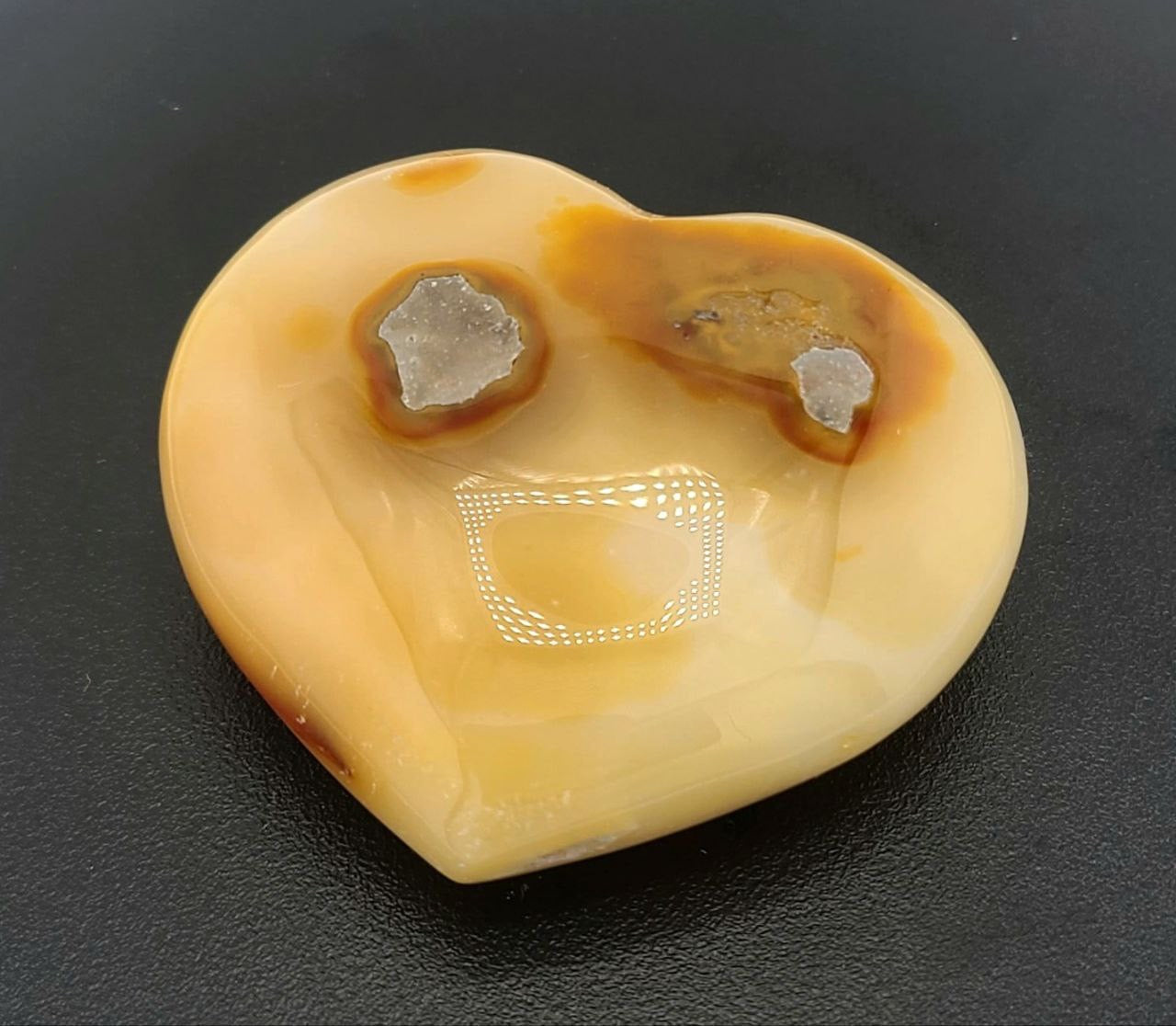 Chalcedony Heart - Medium