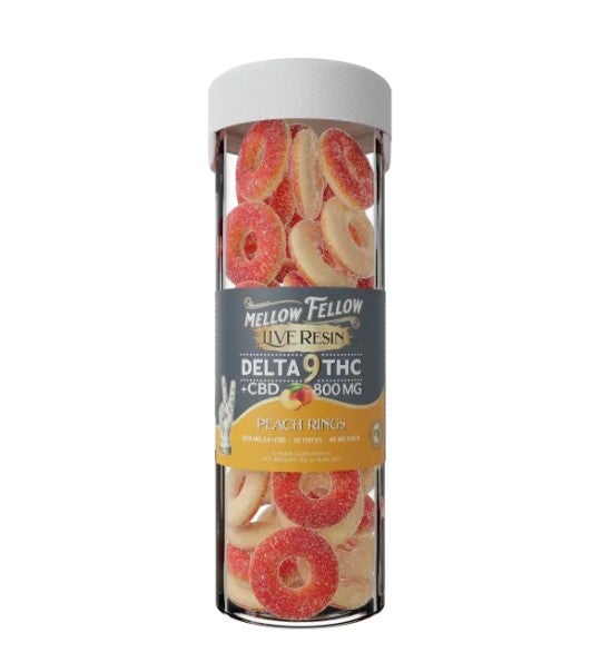 Peach Rings Live Resin 20pc 800mg D9