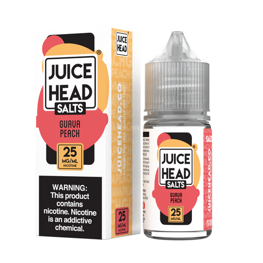 Juice Head 50mg/ml Nicotine Salt - Guava Peach