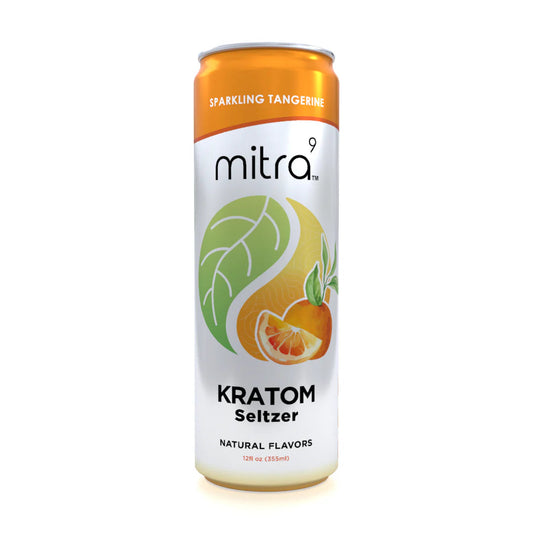 Mitra9 Tangerine Kratom Seltzer