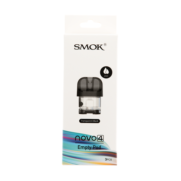 SMOK Novo 4 Pods - Black - 3pk