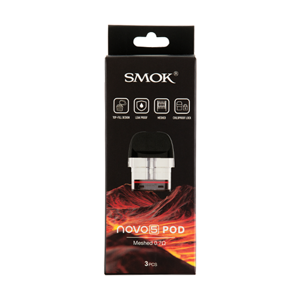 SMOK Novo 5 MTL Pods Mesh 0.7ohm - 3pk