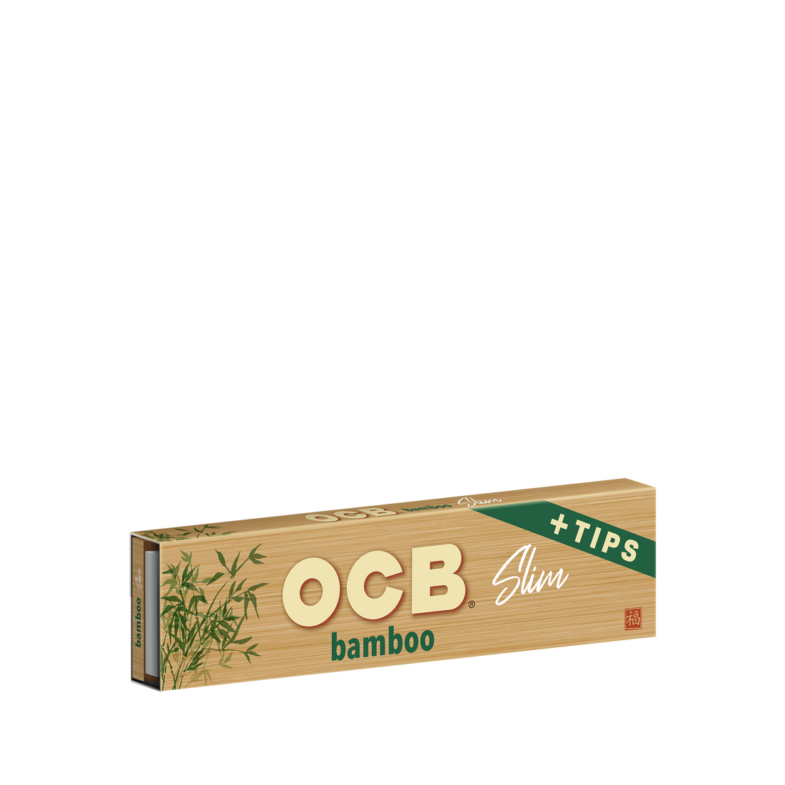 OCB Premium Unbleached Bamboo Slim w/ Tips