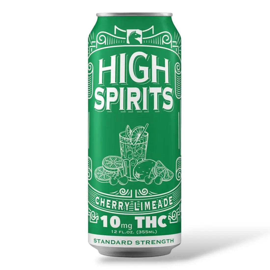High Spirits Cherry Limeade Seltzer 10mg D9
