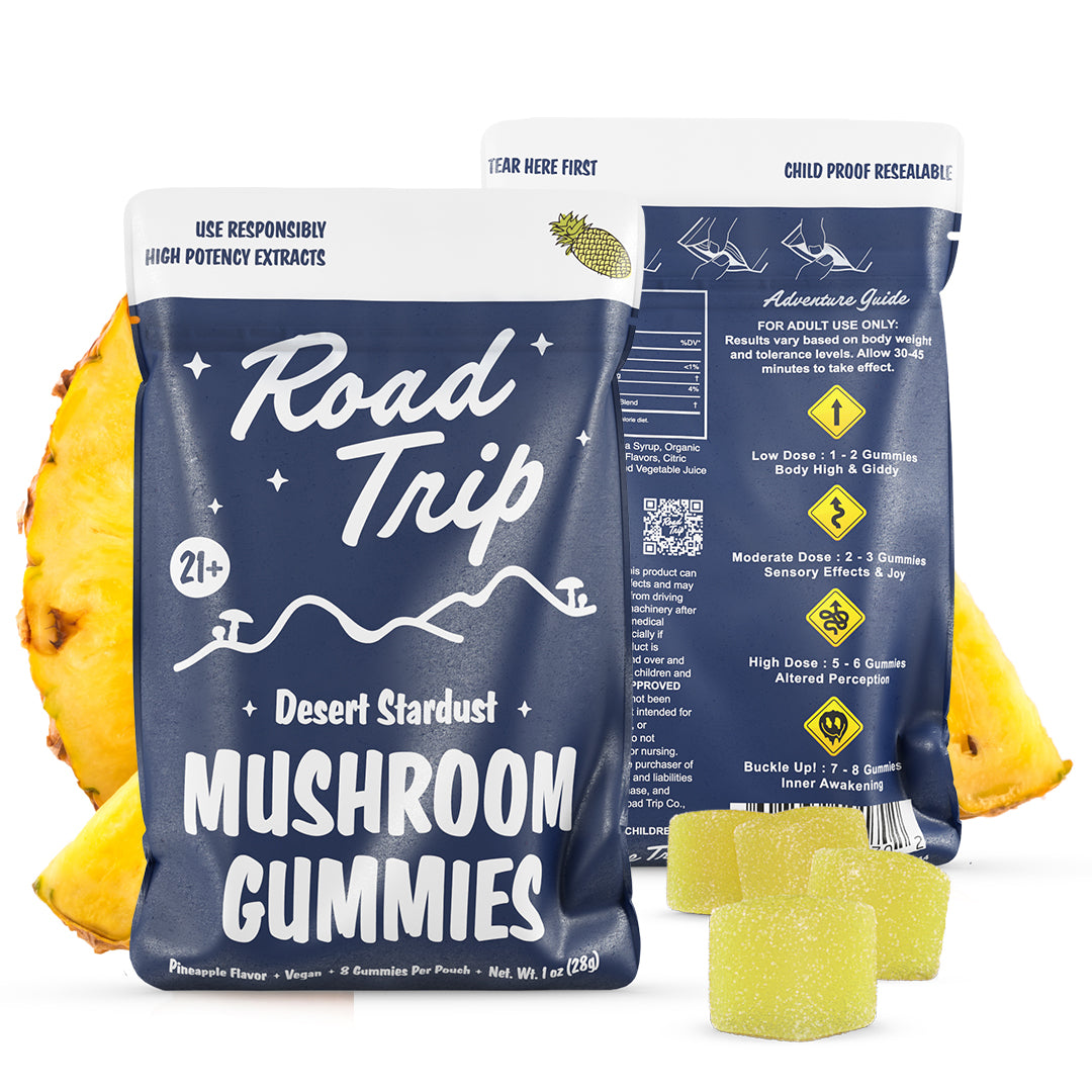 Pineapple Desert Stardust Magic Mushroom Gummies