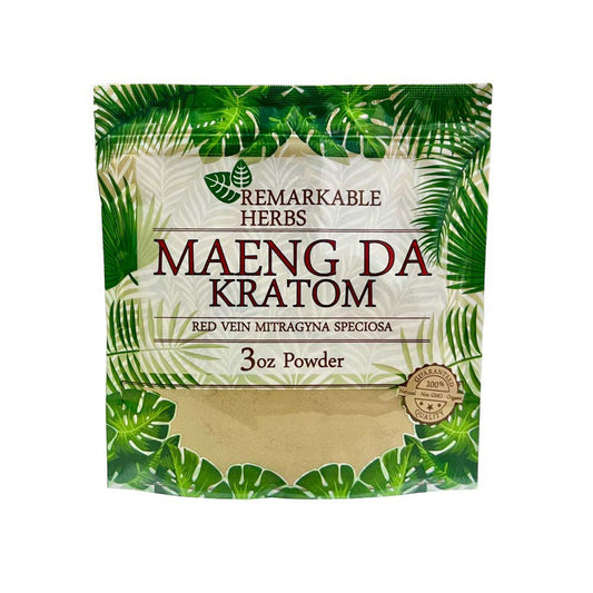 Red Vein Maeng Da Kratom Powder 3 oz Bag