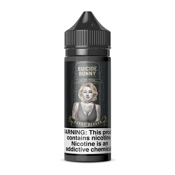 Suicide Bunny 120ml Nicotine Vape Juice - Bunny Season - Key Lime Cookies