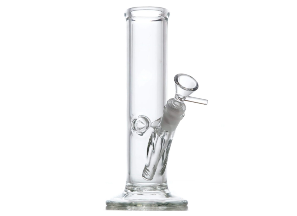 Clear 12" Straight Tube 5mm Rig