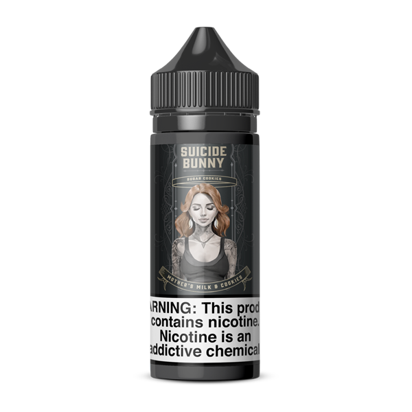 Suicide Bunny 30ml Nicotine Vape Juice- Mother's Milk and Cookies