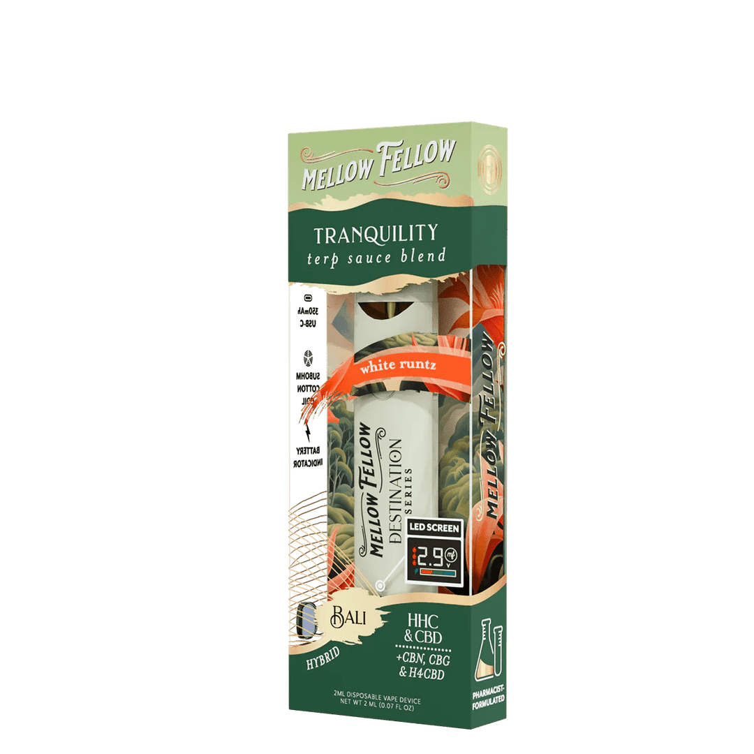 Tranquility - Hybrid - Terp Sauce Blend - 2 ml Dispoable - White Runtz