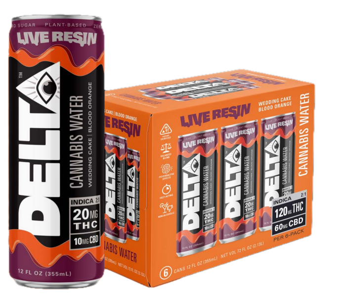 Delta-9 Seltzer 20mg Blood Orange