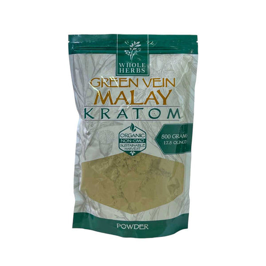 Green Vein Malay Powder 500g / 1/2 kilo / 17.5 oz Bag