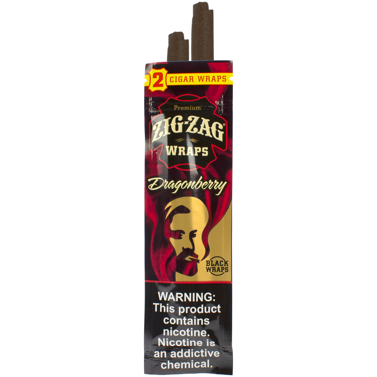 Zig Zag Cigar wraps - Dragonberry - 2pk
